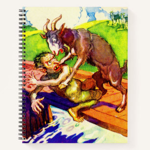 billy goat gruff and troll notebook