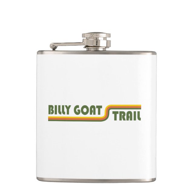 Billy Goat Trail Maryland Hip Flask (Front)