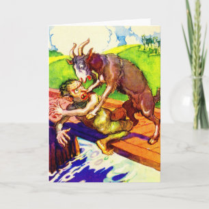 billy gogruff and troll card