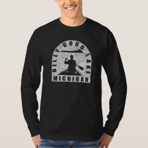 Billy Good Lake Canoeing Michigan T-Shirt