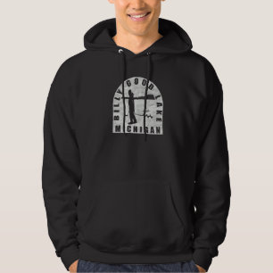 Billy Good Lake Ice Fishing Michigan   Hoodie