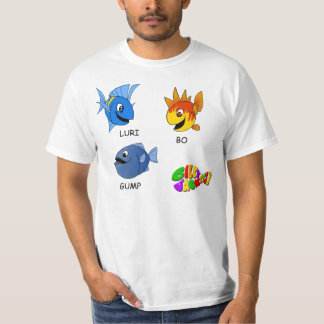 Billy Jackfish T-shirt LURI, BO and GUMP