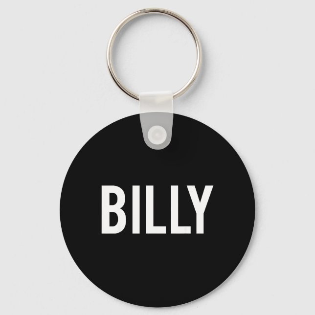 Billy Key Ring (Front)