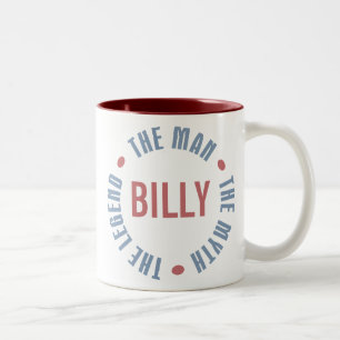 Billy Man Myth Legend Customisable Two-Tone Coffee Mug