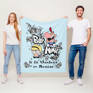 Billy & Mandy - Useless to Resist Fleece Blanket