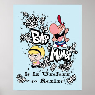 Billy & Mandy - Useless to Resist Poster