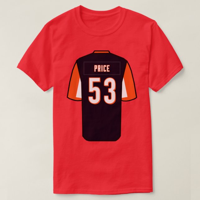 Billy Price Jersey T-Shirt (Design Front)