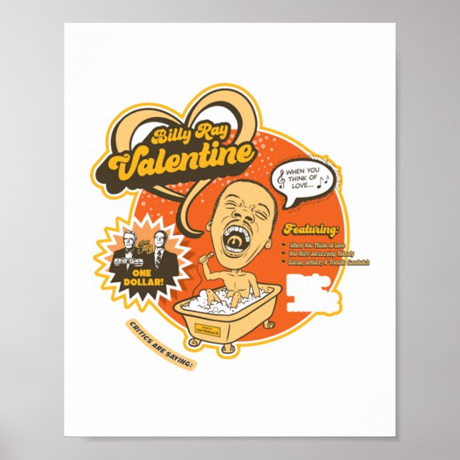 Billy Ray Valentine Sings! - Trading Places 8 Poster (Front)