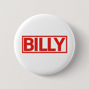 Billy Stamp 6 Cm Round Badge