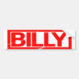 Billy Stamp Bumper Sticker