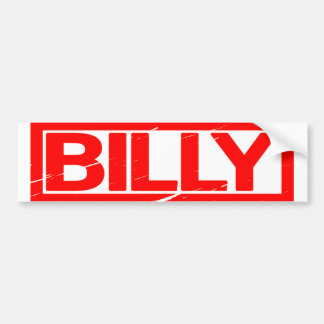 Billy Stamp Bumper Sticker