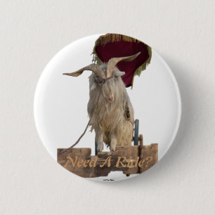 Billy The Goat Button