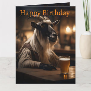 Billy the Kid: A Goat Walks into a Bar, Card