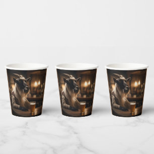 Billy the Kid: A Goat Walks into a Bar, Paper Cups