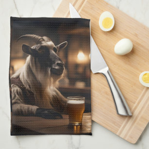 Billy the Kid: A Goat Walks into a Bar, Tea Towel