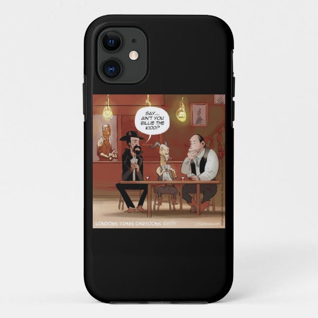 Billy The Kid? Funny Goat iPhone 5 Case (Back)