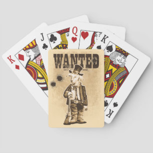 Billy the Kid Playing Cards