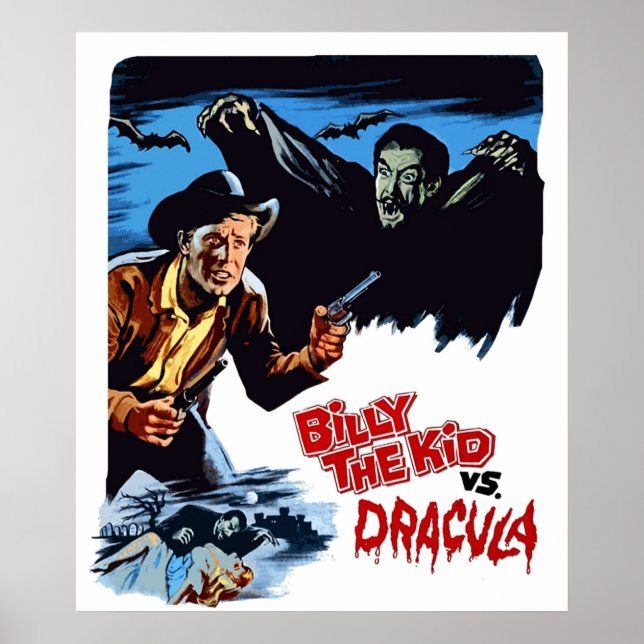 Billy the Kid Versus Dracula Poster (Front)