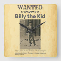 Billy the Kid 🤠WANTED REWARD