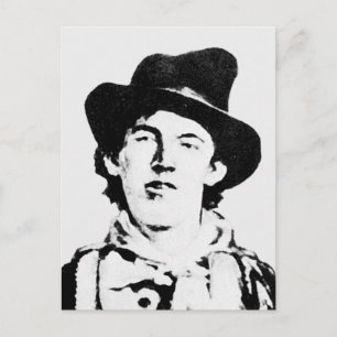 Billy The Kid ~ William H. Bonney / Outlaw Postcard