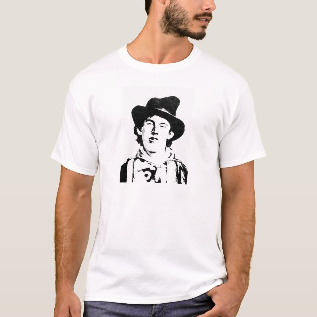 Billy The Kid ~ William H. Bonney / Outlaw T-Shirt (Front)