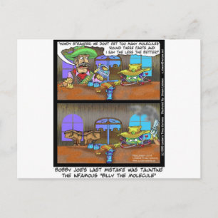 Billy The Molecule Funny Gifts Tees Cards Etc
