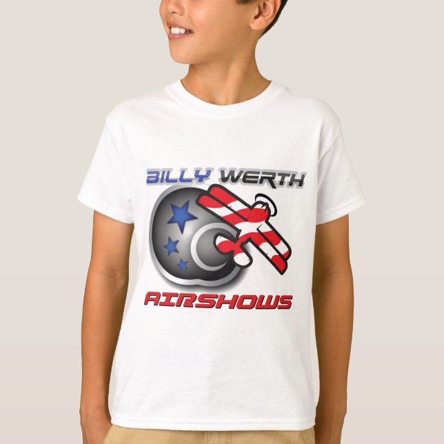 Billy Werth Airshows T-Shirt (Front)