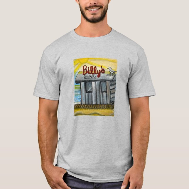Billy's Oceanside Restaurant T-Shirt (Front)