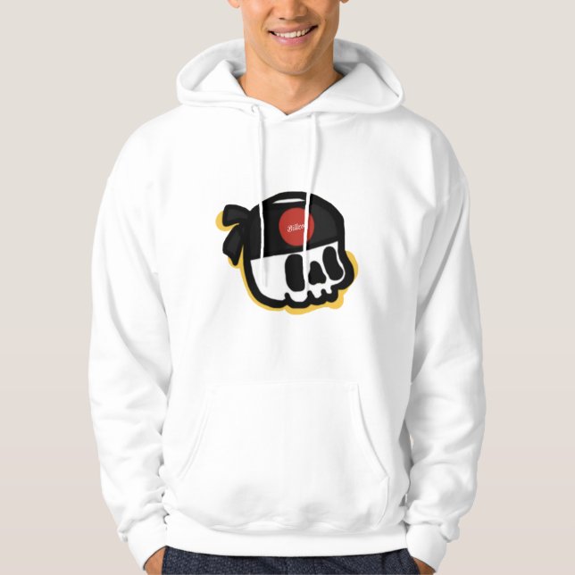 Billzo Skull Hoodie (Front)