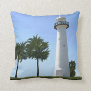 biloxi lighthouse cushion