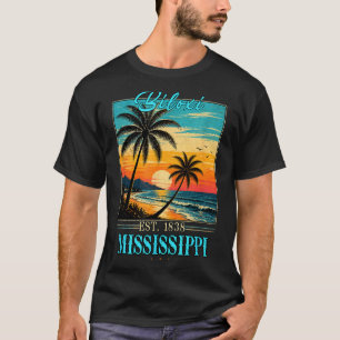 Biloxi Mississip Sunset Beach Summer 2026 T-Shirt