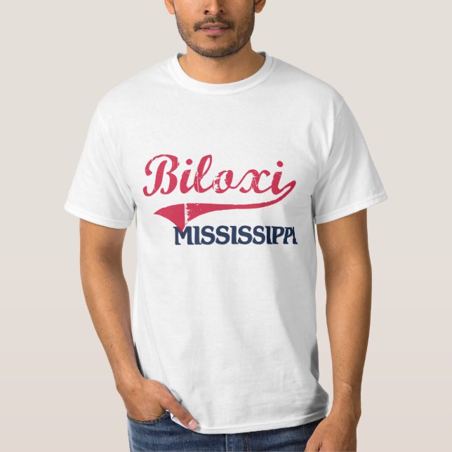 Biloxi Mississippi City Classic T-Shirt (Front)