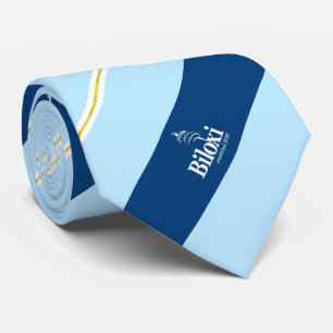 Biloxi (Mississippi) city flag Neck Tie