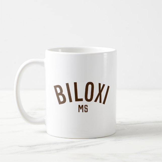 Biloxi, Mississippi Coffee Mug (Left)