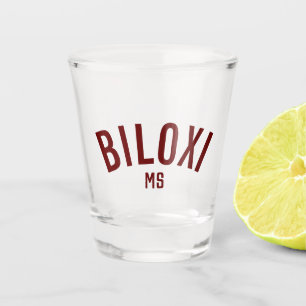 Biloxi, Mississippi Shot Glass