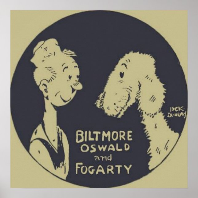 Biltmore Oswald and Fogarty Poster (Front)