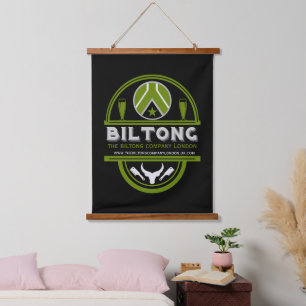 Biltong Makers And Sellers Hanging Tapestry