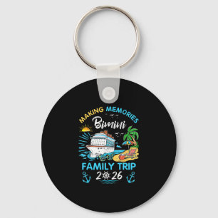 Bimini Family Trip 2026 Making Memories Vacation Key Ring