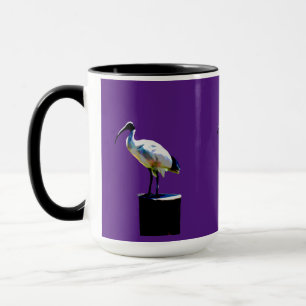 Bin Chicken, (Ibis) Oil Paint, Mug