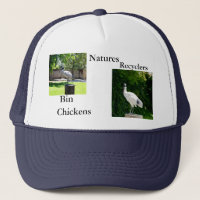 Bin Chickens (Ibis) Unisex Truckers Hat