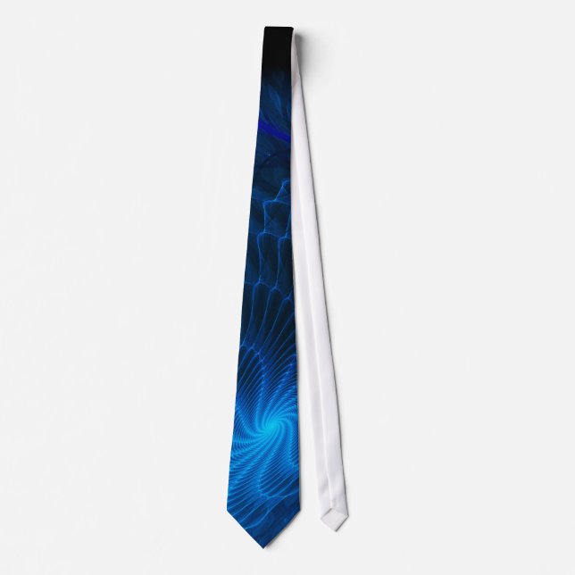 Binarium Abstract Fractal Tie (Front)