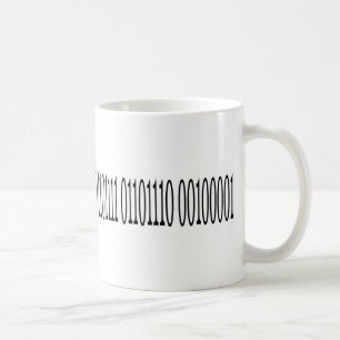 Binary 'Bacon!' Coffee Mug