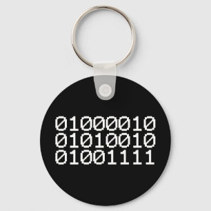 BINARY BRO KEY RING