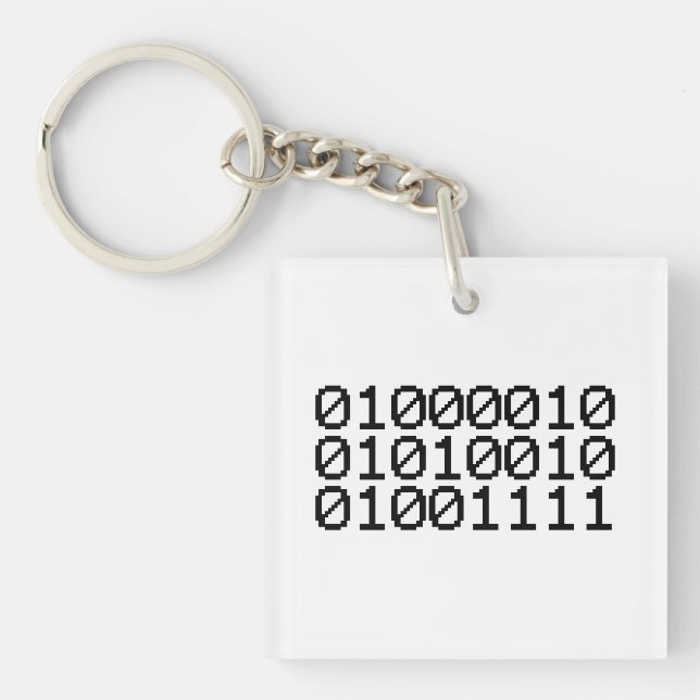BINARY BRO KEY RING (Front)