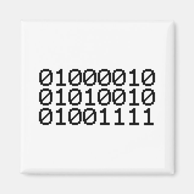 BINARY BRO MAGNET (Front)