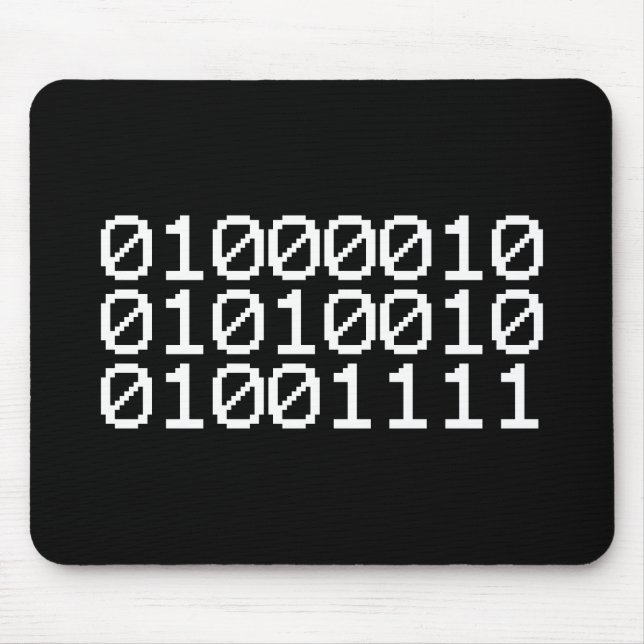 BINARY BRO MOUSE PAD (Front)