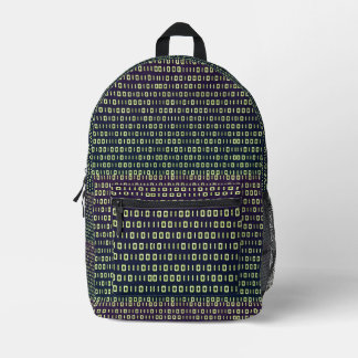 Binary Code Backpack