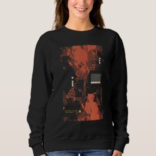 Binary Code Retro Computer Geek Programmer Nerd Te Sweatshirt