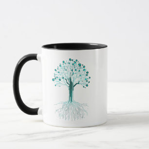 Binary Coding Programmer Graphic Design for Coders Mug