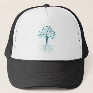Binary Coding Programmer Graphic Design for Coders Trucker Hat